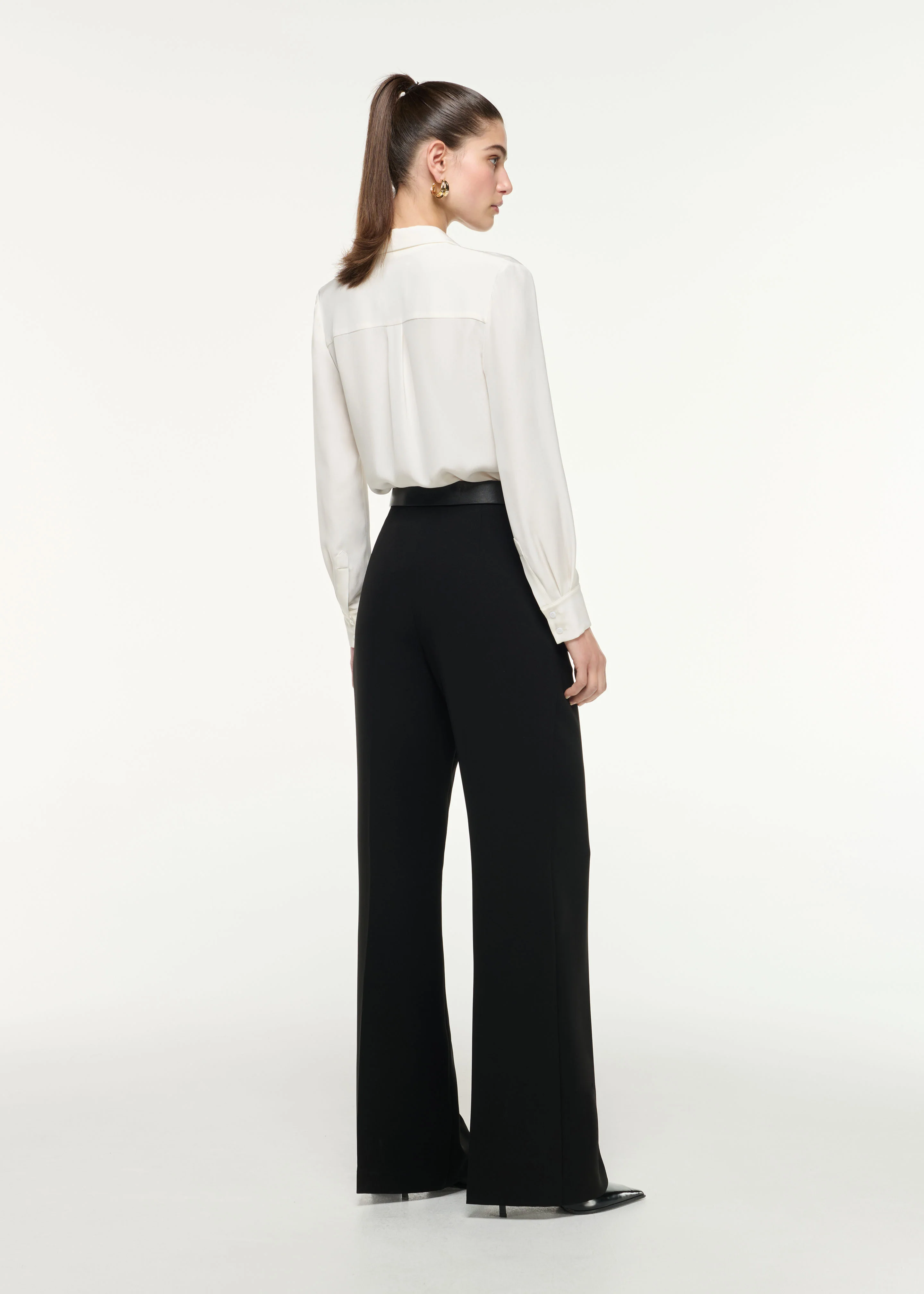 High Waisted Cady Trouser - Image 3