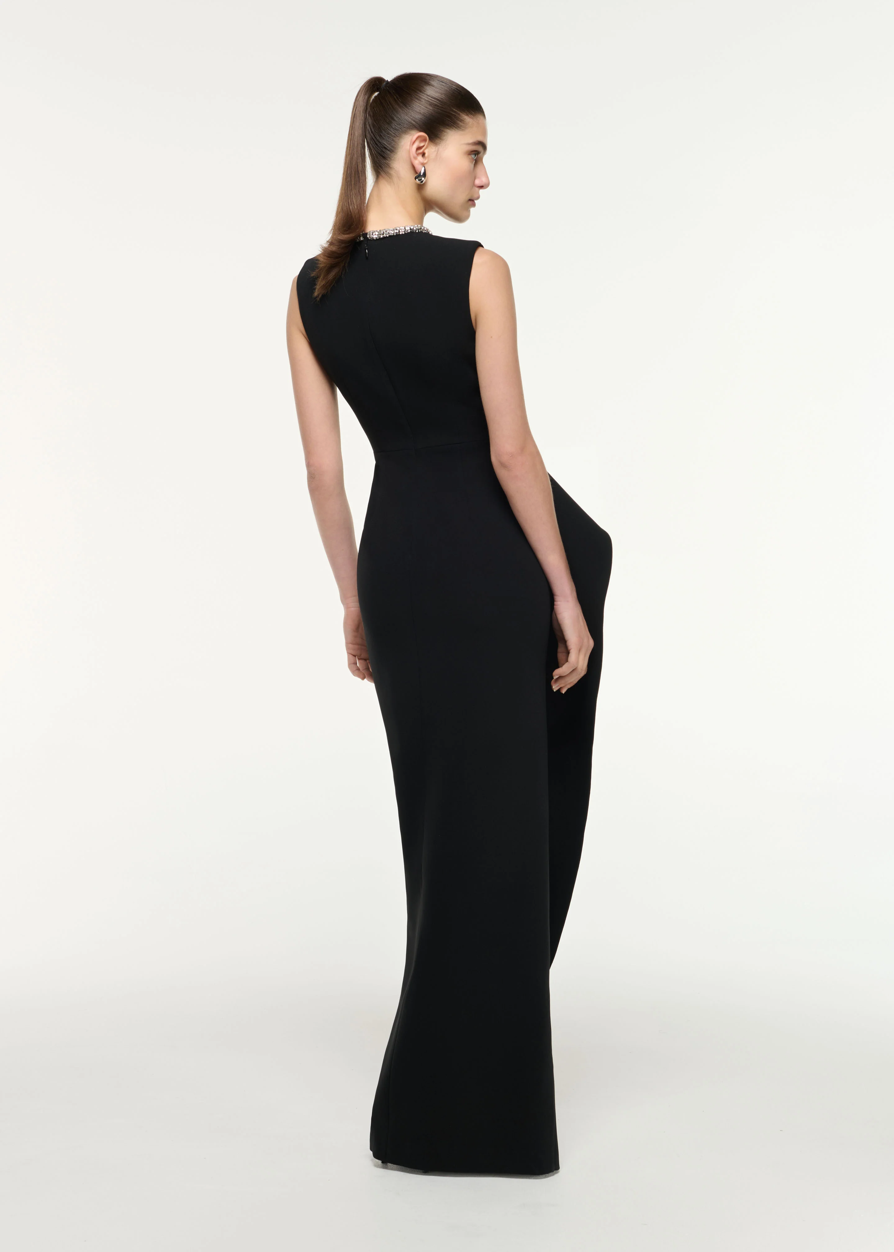 Waist Drape Gown - Image 3